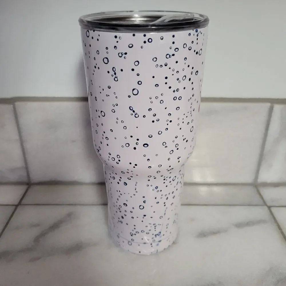 Built Holiday Tumbler 30oz Stainless Steel White Size: 30 OZ NEW